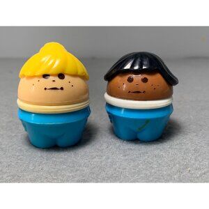 Vintage Fisher Price Little People Set of 2 1980s
